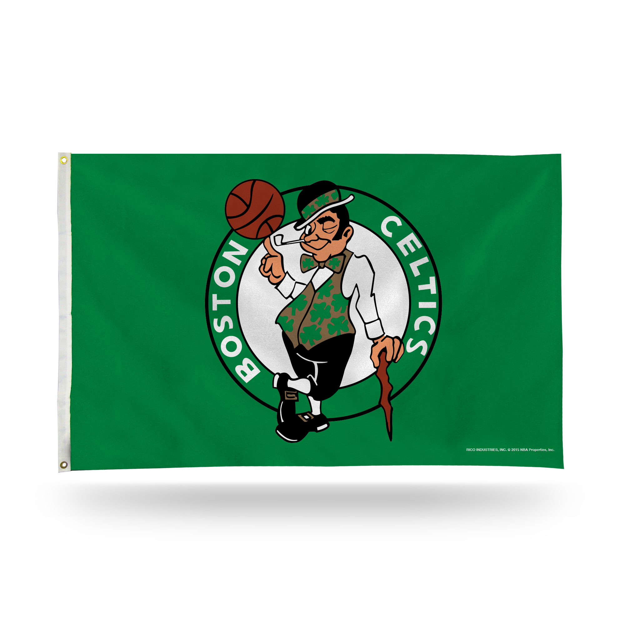 Boston Celtics Standard 3' x 5' Banner Flag Single Sided - Indoor or Outdoor - Home D?cor    