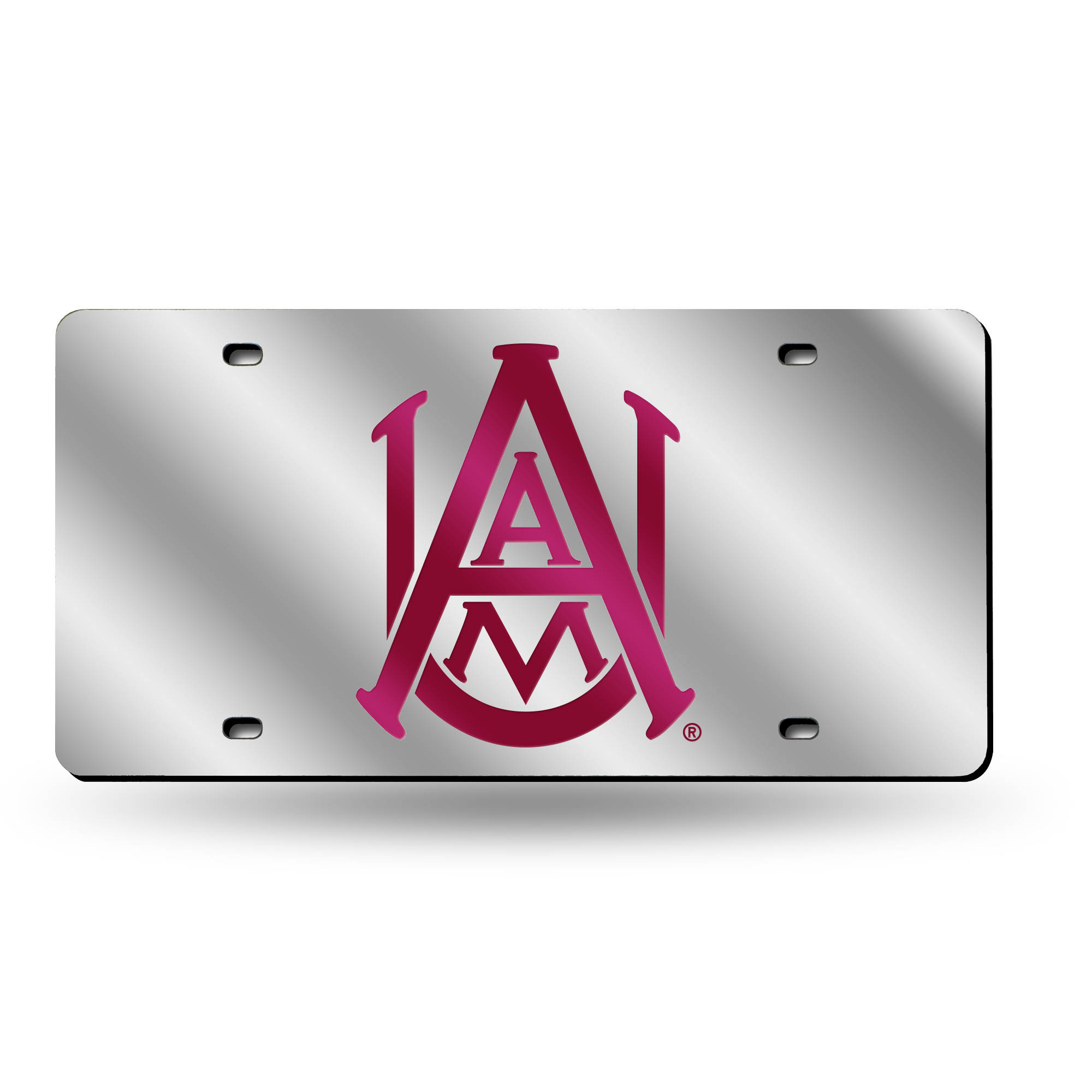 Alabama A&M Laser Cut Tag (Silver Packaged) 
