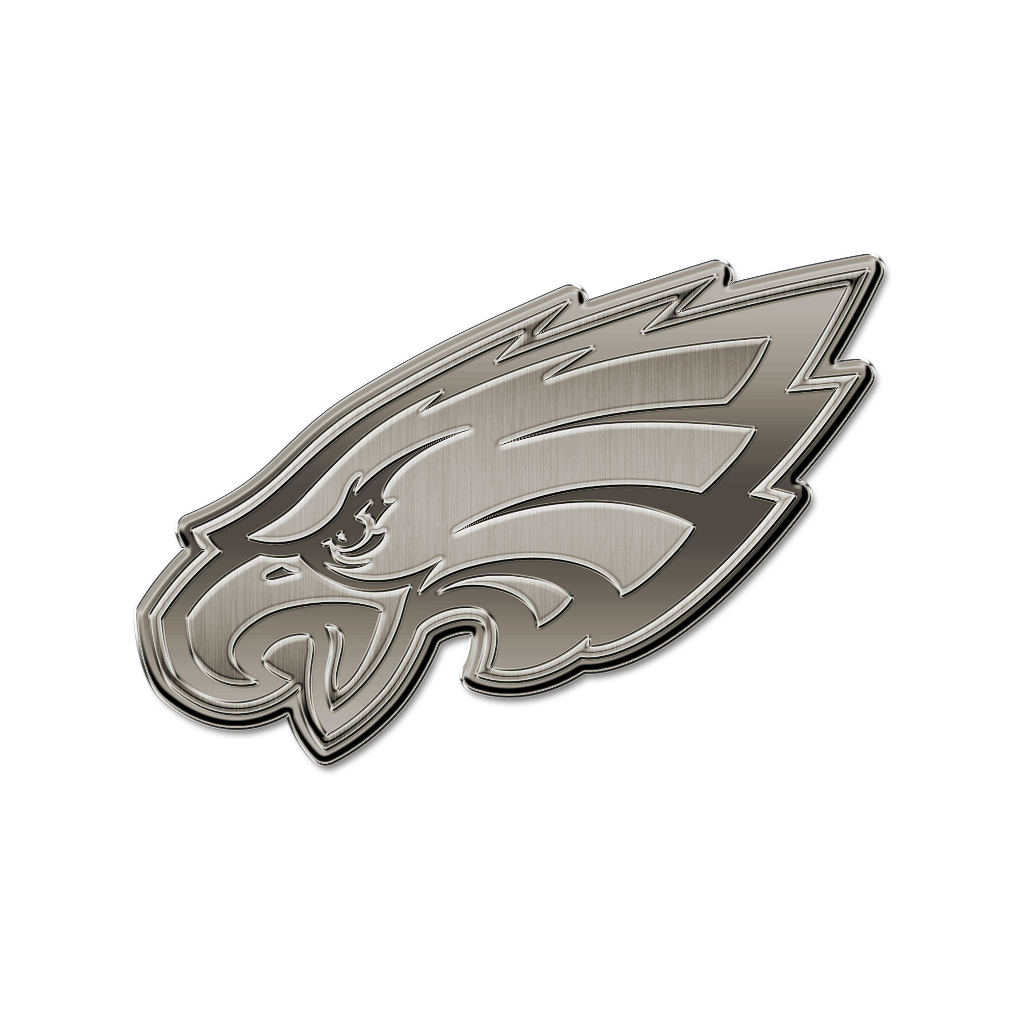 Philadelphia Eagles Standard Antique Nickel Auto Emblem for Car/Truck/SUV    