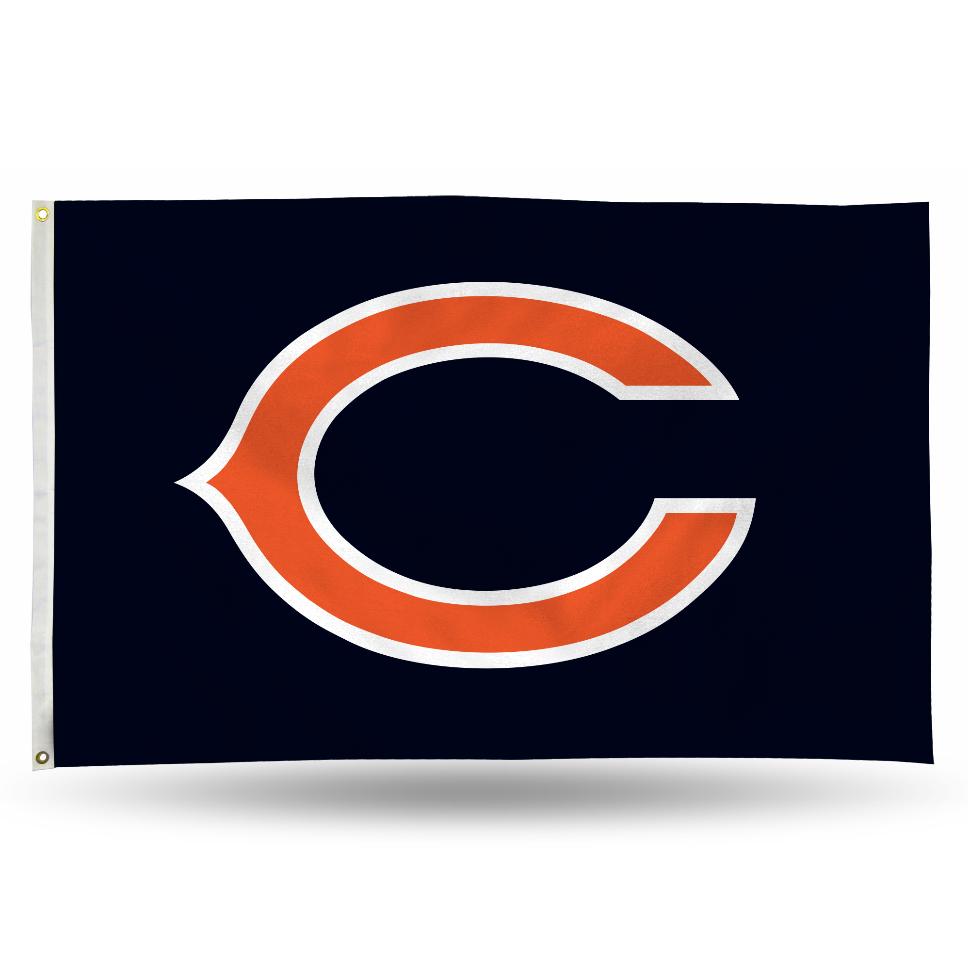 Chicago Bears Standard 3' x 5' Banner Flag Single Sided - Indoor or Outdoor - Home D?cor