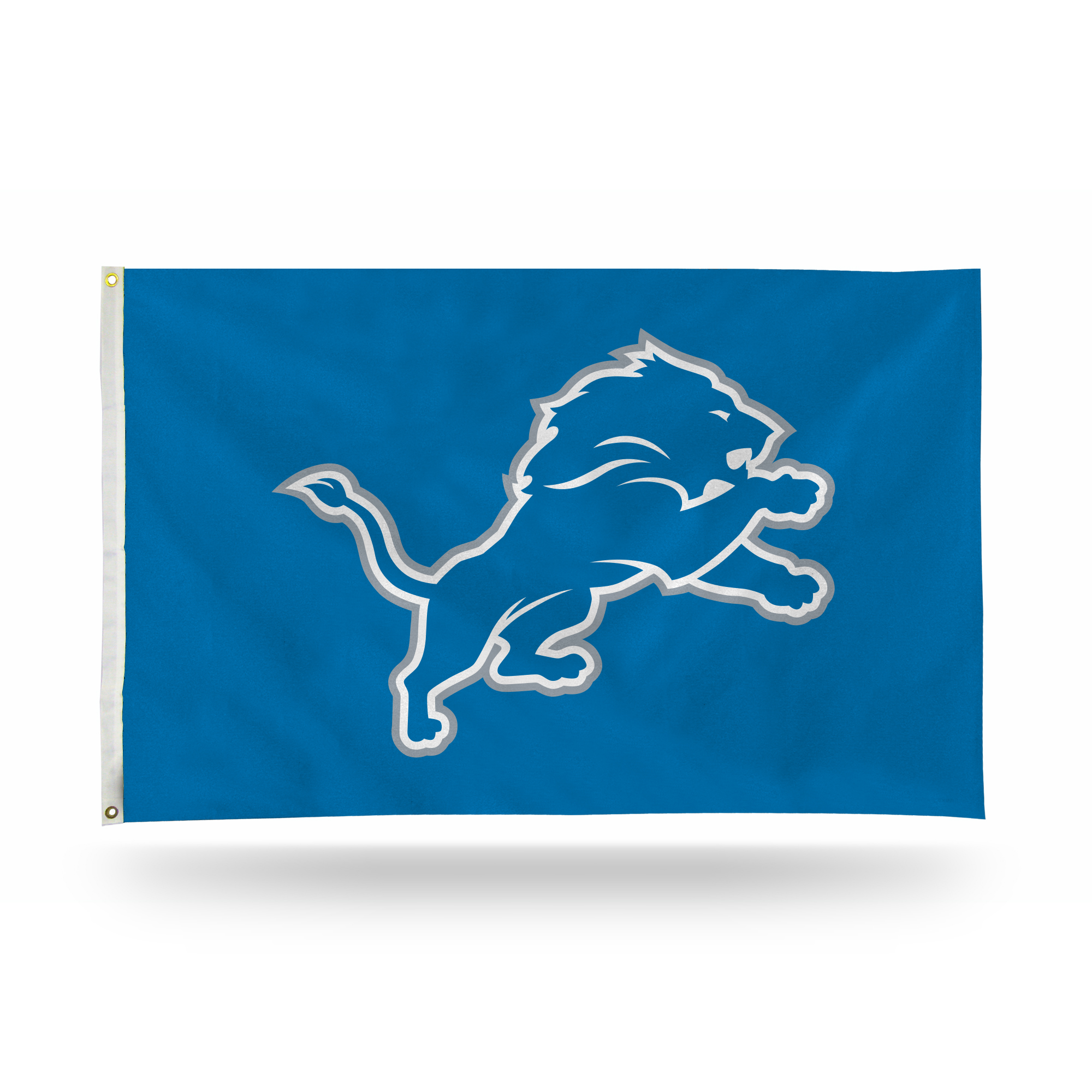 Detroit Lions Standard 3' x 5' Banner Flag Single Sided - Indoor or Outdoor - Home D?cor