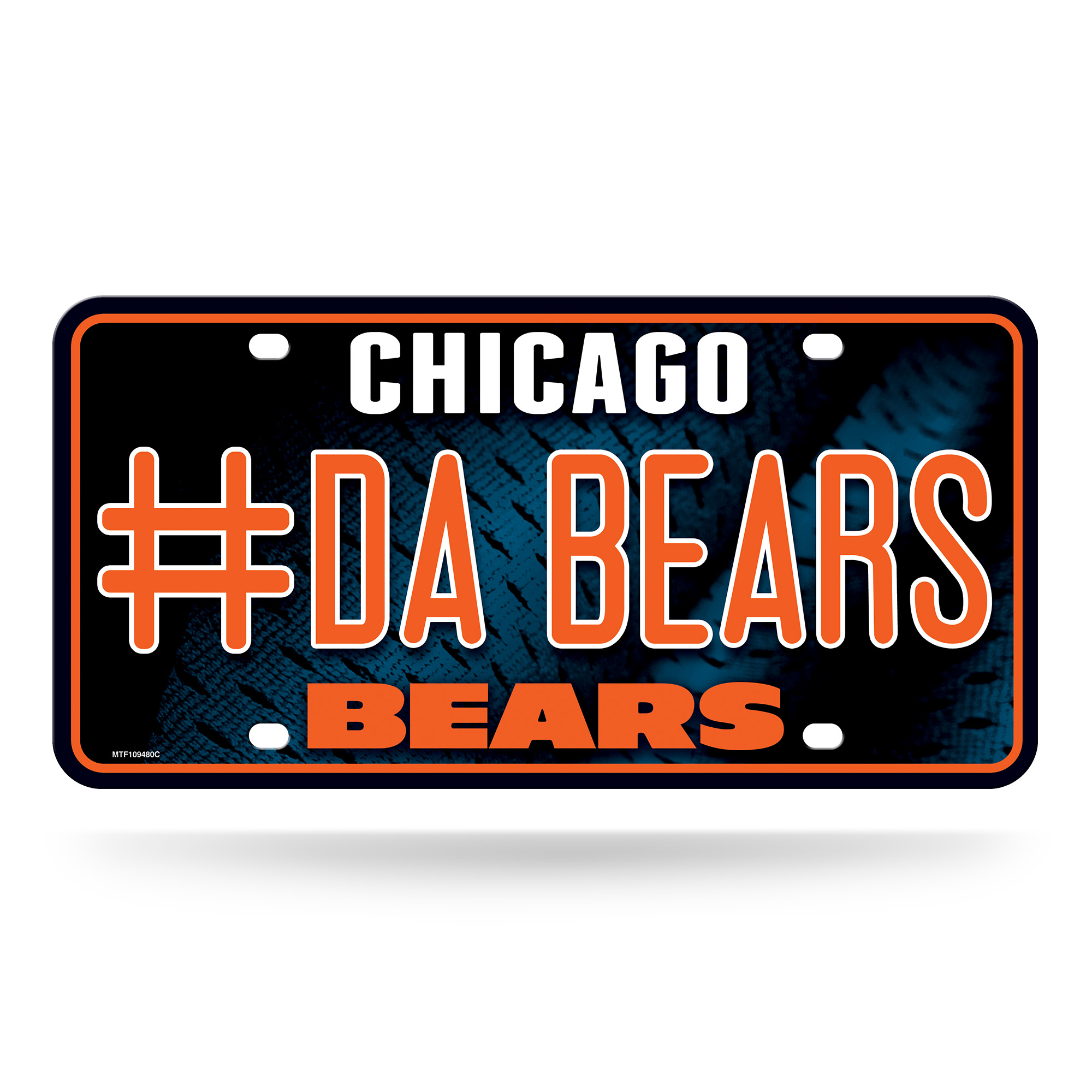 Chicago Bears Metal Tag (#1 Fan) 