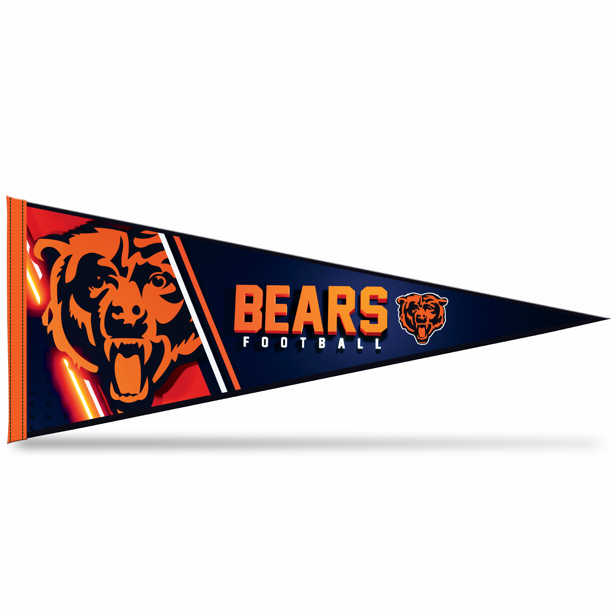 Chicago Bears Soft Felt 12X30 Pennant 