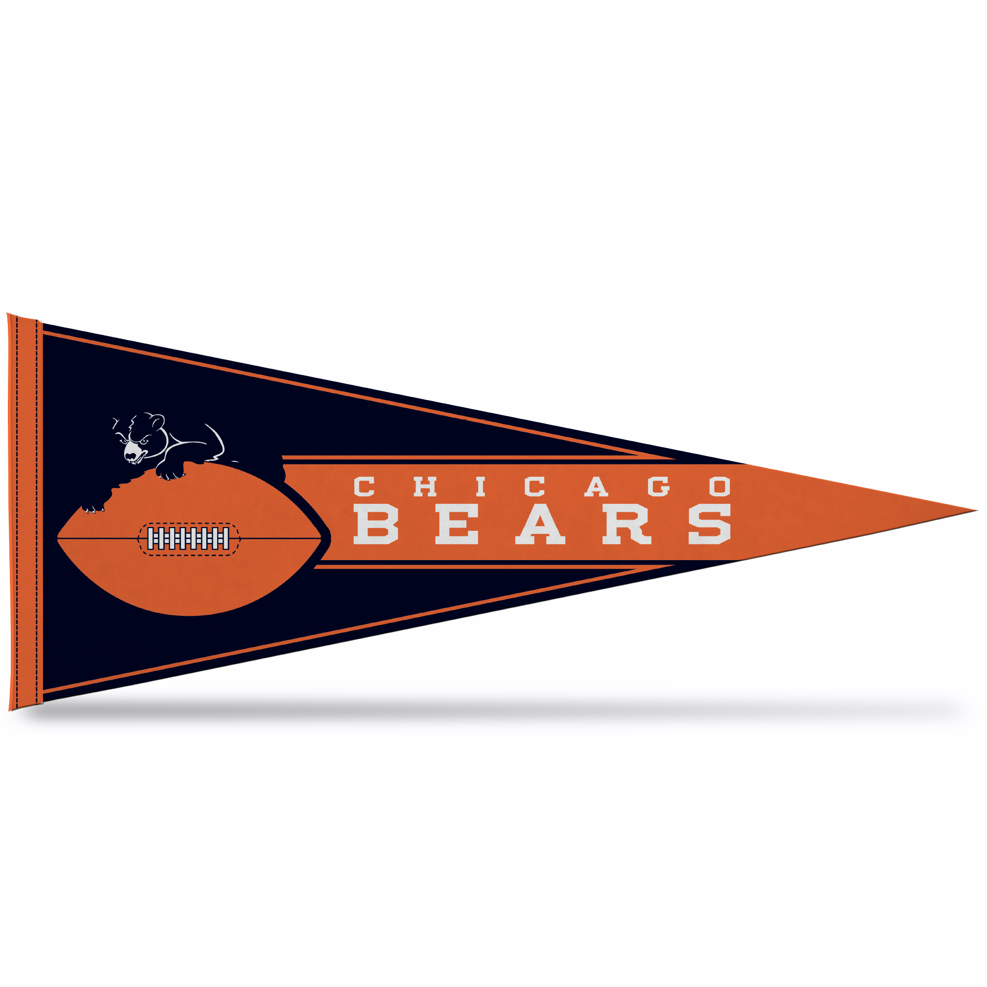 Chicago Bears Soft Felt 12X30 Pennant 