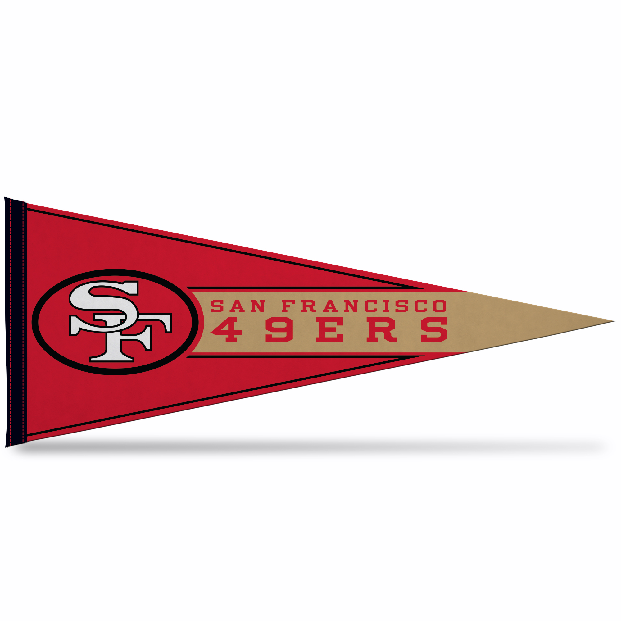 San Francisco 49ers Soft Felt 12X30 Pennant 