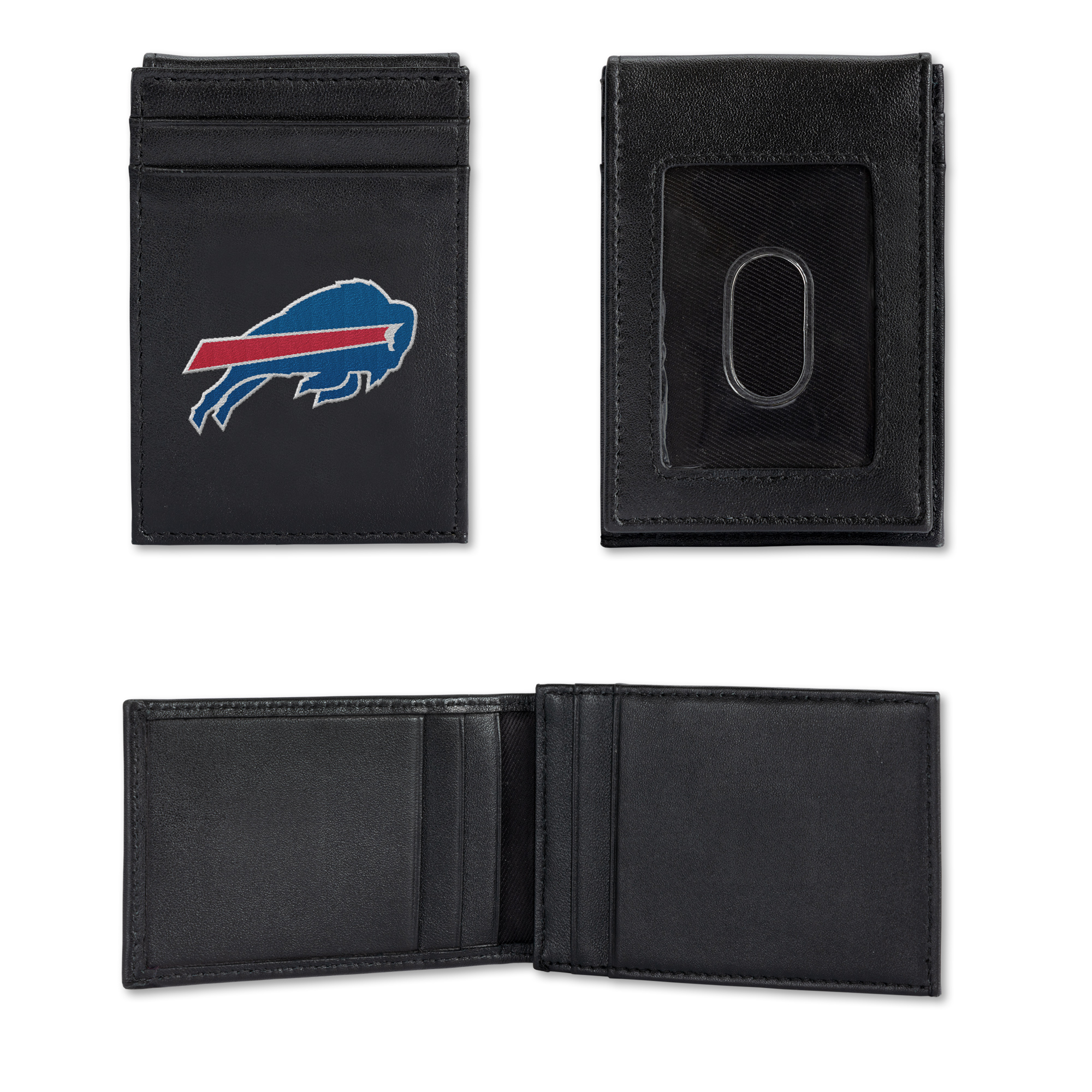 Buffalo Bills  Embroidered Front Pocket Wallet - Slim/Light Weight - Great Gift Item