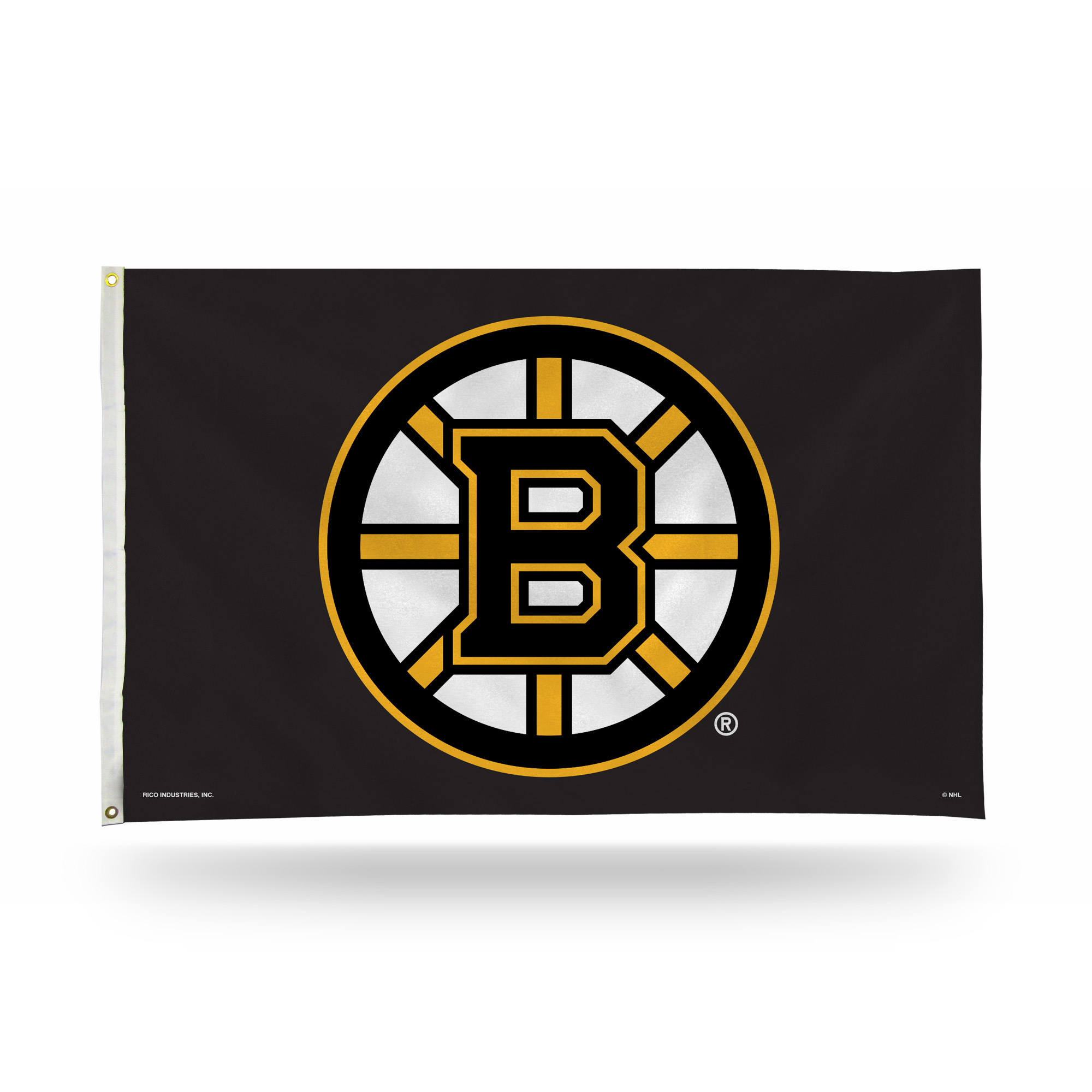 Boston Bruins Standard 3' x 5' Banner Flag Single Sided - Indoor or Outdoor - Home D?cor
