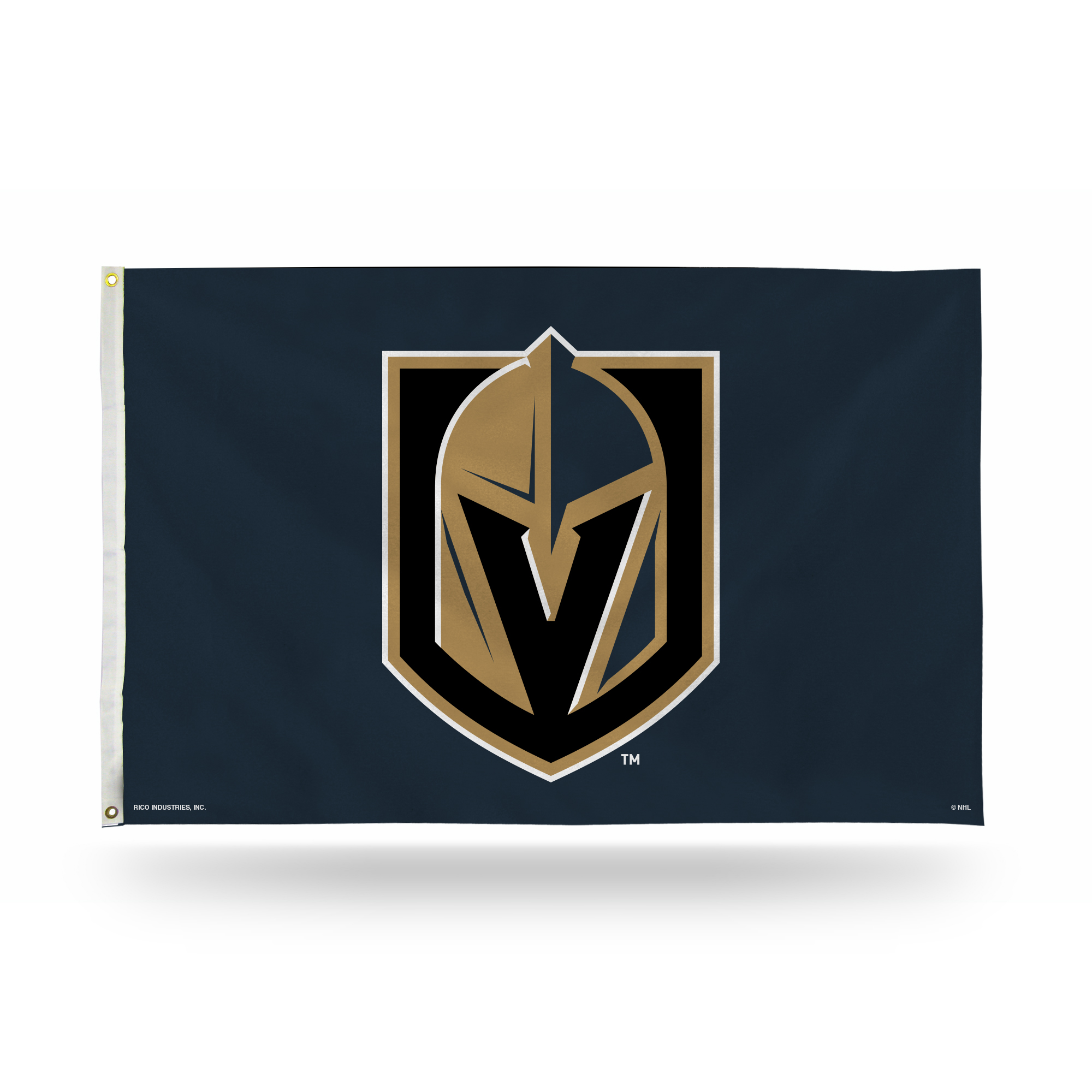 Vegas Golden Knights Black 3' x 5' Banner Flag Single Sided - Indoor or Outdoor - Home D?cor