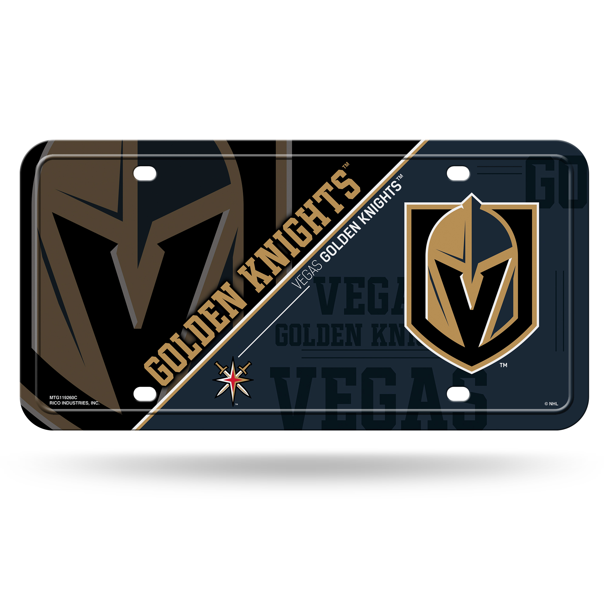 Las Vegas Golden Knights Metal Tag 
