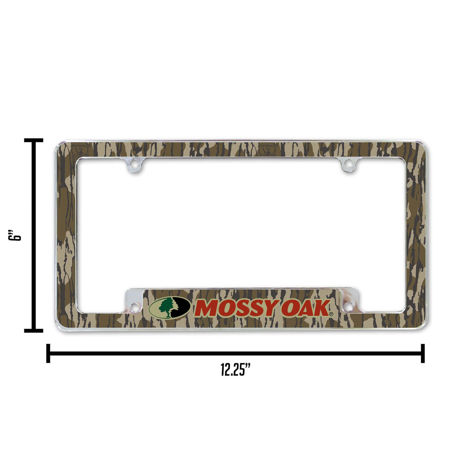 Rico Industries Wildlife   Bottom Land Camo All Over Chrome Frame